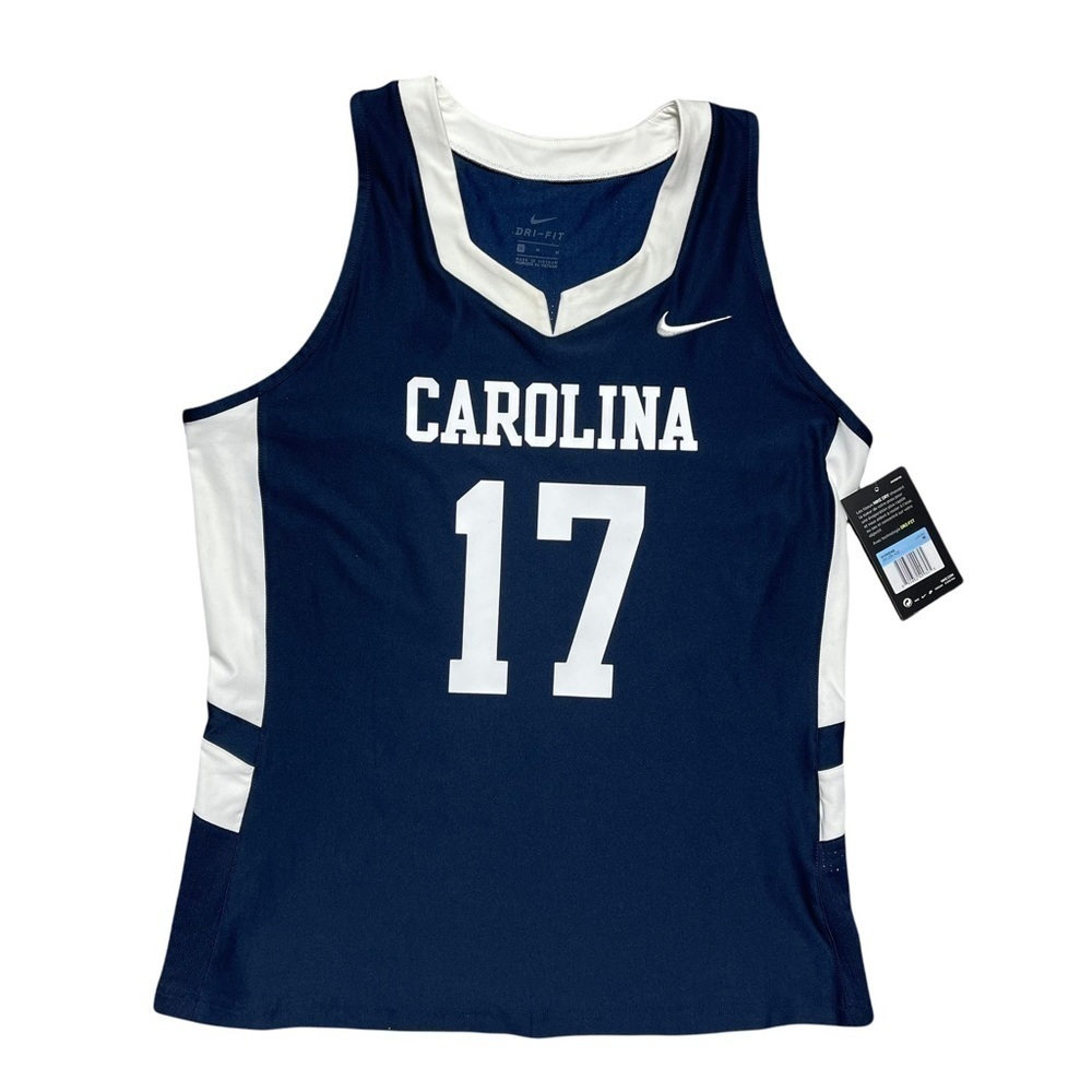 Nike North Carolina “17” Sleeveless Lacrosse Tee M